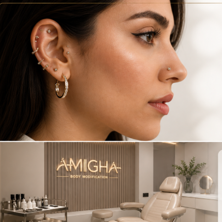 مرکز پیرسینگ در تهران؛ اجرای تخصصی پیرسینگ در امیقا