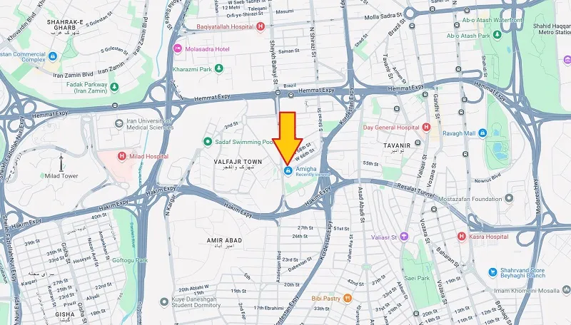 piercing tehran