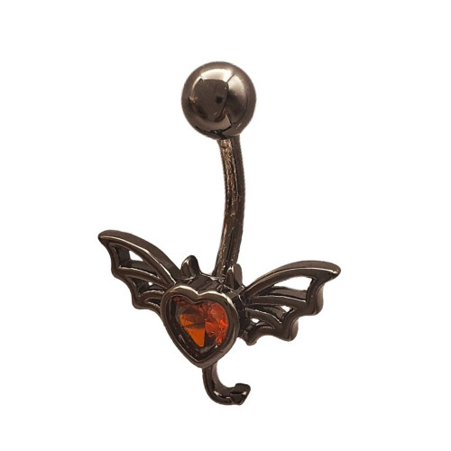 پیرسینگ ناف نگین قلبی عمده کد۲۷۴۲