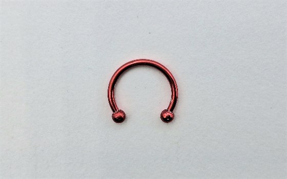 پیرسینگ نعلی 12mm کد 504