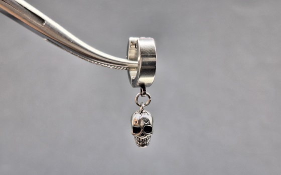 گوشواره آویز اسکلت کد 1887