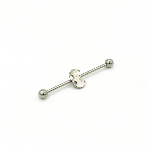محوری گوش استیل بتمن کد 148