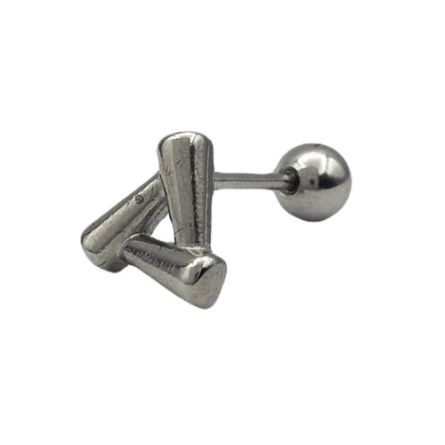 گوشواره پیرسینگ مثلث کد 1395