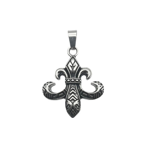 پلاک گردنبند  fleur de lis کد۳۰۶۴