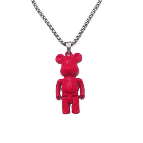 گردنبند خرس مخملی کد۲۷۴۹