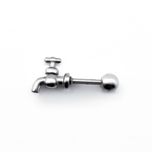 گوشواره پیرسینگ استیل کد 2374