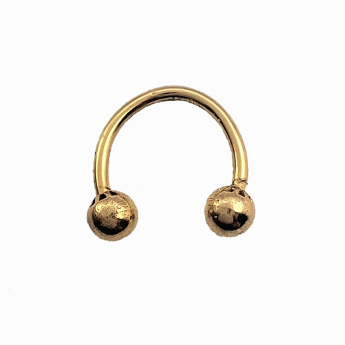 گوشواره پیرسینگ نعلی 10mm کد 2792