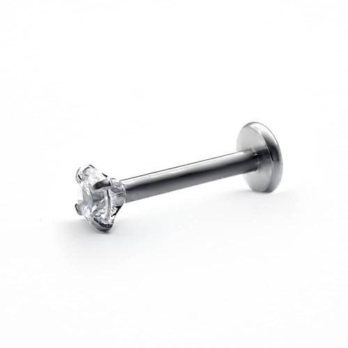 پیرسینگ دایره نگین 3mm کد 76