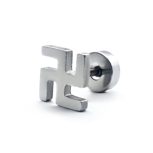 گوشواره پیرسینگ استیل کد 2340