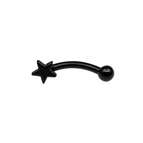 پیرسینگ ابرو ستاره 8mm کد575