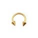 گوشواره پیرسینگ نعلی 6mm کد114