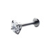 گوشواره پیرسینگ نگین 5mm کد 2357