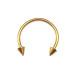 گوشواره پیرسینگ نعلی 10mm کد501