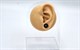گوشواره دایره چوب نقره کد 332