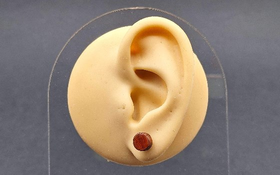 گوشواره دایره چوبی کد 336