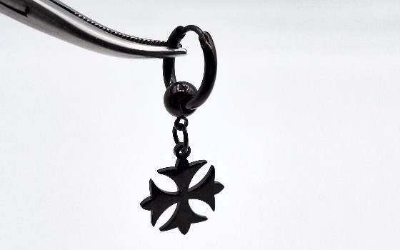 گوشواره آویز کروم هارتز کد 1034