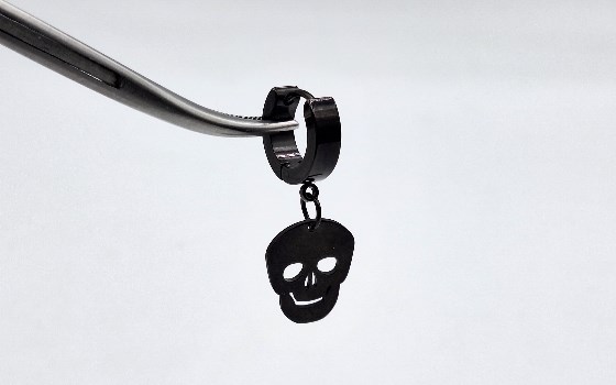 گوشواره آویز اسکلت کد 1052
