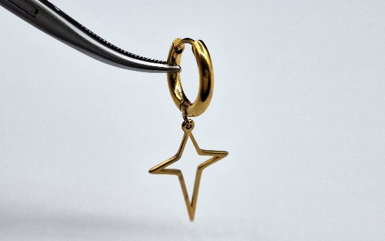 گوشواره آویز ستاره کد 1095