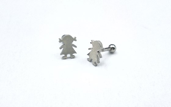 گوشواره پیرسینگ عروسک کد 1307