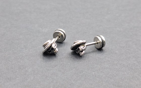 گوشواره پیرسینگ اسکلت کد 1358