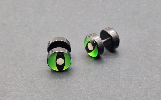 گوشواره پیرسینگ چشم مار کد 1450
