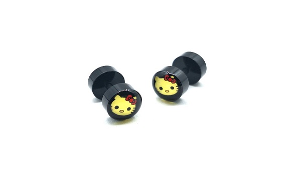 گوشواره پیرسینگ Hello Kitty کد 1545