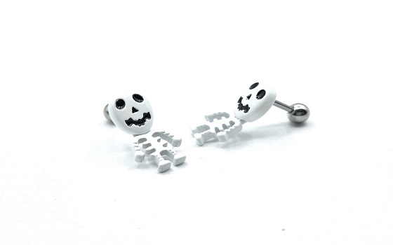 گوشواره اسکلت کد 1599