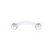 پیرسینگ ابرو سیلیکونی 12mm کد2026