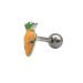 گوشواره پیرسینگ هویج کد 1565