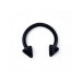 گوشواره پیرسینگ نعلی 6mm کد 2378