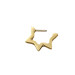 گوشواره حلقه ستاره 10mm کد1144