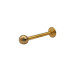 گوشواره پیرسینگ پشت تخت پایه 10mm کد۲۴۶۳