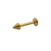 گوشواره پیرسینگ پشت تخت پایه 8mm کد۲۴۶۶