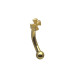 پیرسینگ ابرو کروم هارتز 8mm کد576