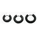 گوشواره پیرسینگ حلقه چانکی 11 - 13 - 15mm کد1024