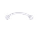 پیرسینگ ابرو سیلیکونی 16mm کد2027