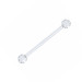پیرسینگ محوری سیلیکونی 38mm کد2030