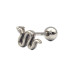 گوشواره پیرسینگ مار کد 1397