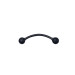 پیرسینگ ابرو 10mm کد572