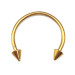 گوشواره پیرسینگ نعلی 12mm کد502