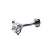 گوشواره پیرسینگ نگین 5mm کد 2357
