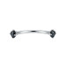 پیرسینگ ابرو نگین دار مشکی 12mm کد609