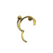 گوشواره پیرسینگ حلقه گوی دار 10mm کد۳۱۳۶
